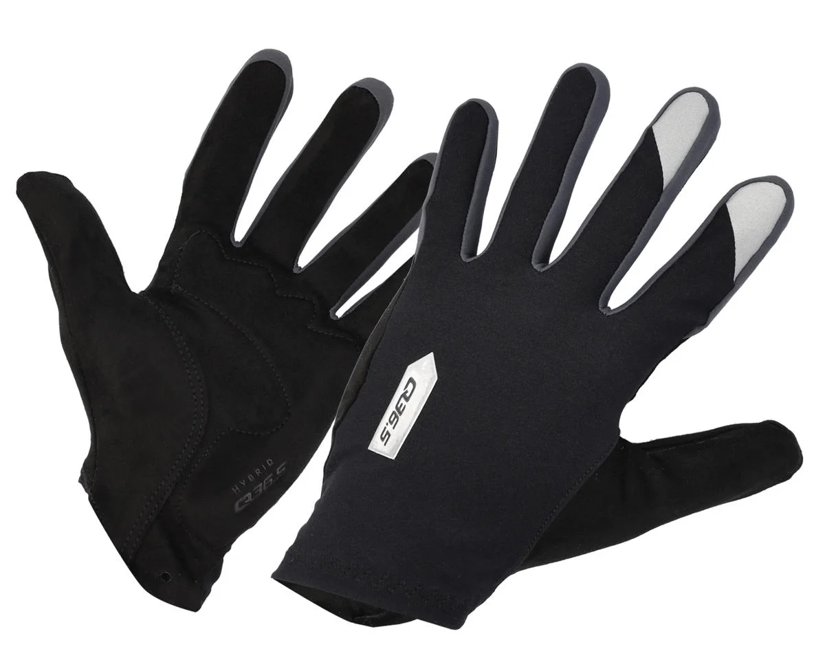 Q36.5 Hybrid Full Finger Gloves (Black) (XS)